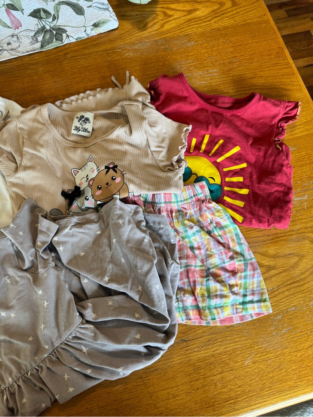 Girls 5 and 6 T summer lot